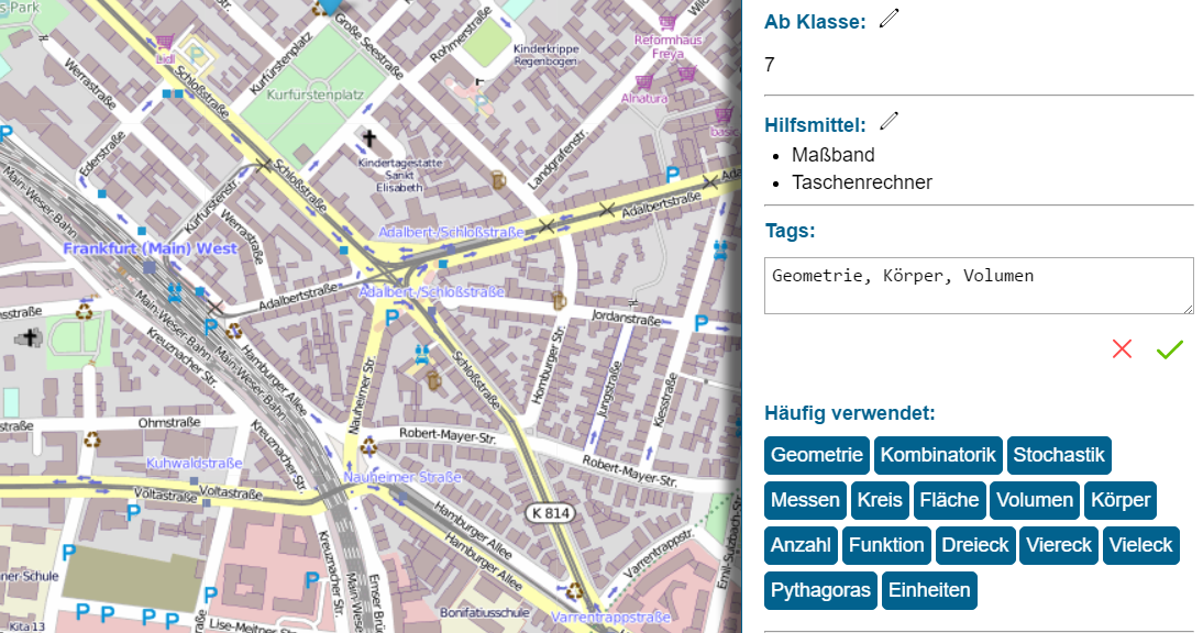 Wichtige Änderungen im Portal (Update 1.2)
